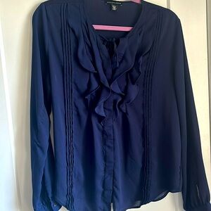 Saks Fifth Avenue Blue Blouse